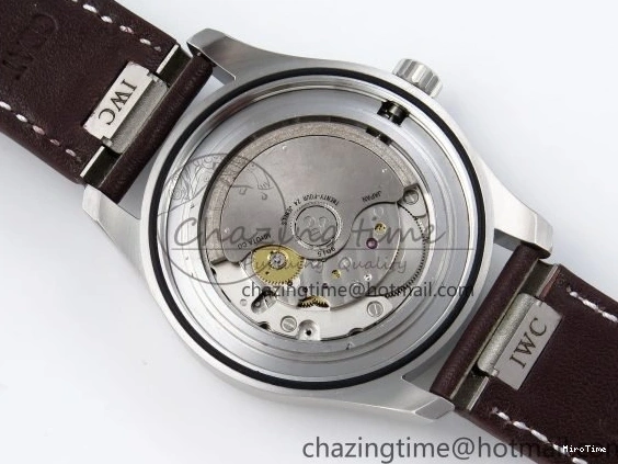 MIROTIME 0511 ZipUp Pilot Mark XX BLSF 1:1 Best Edition Green Dial on Brown Leather Strap MIYOTA 7019